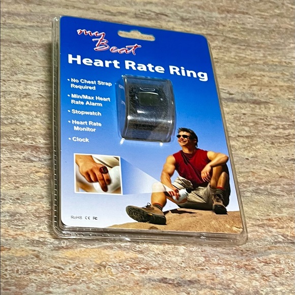 NIB Heart rate ring my beat from lifespan. Unisex - Picture 7 of 11